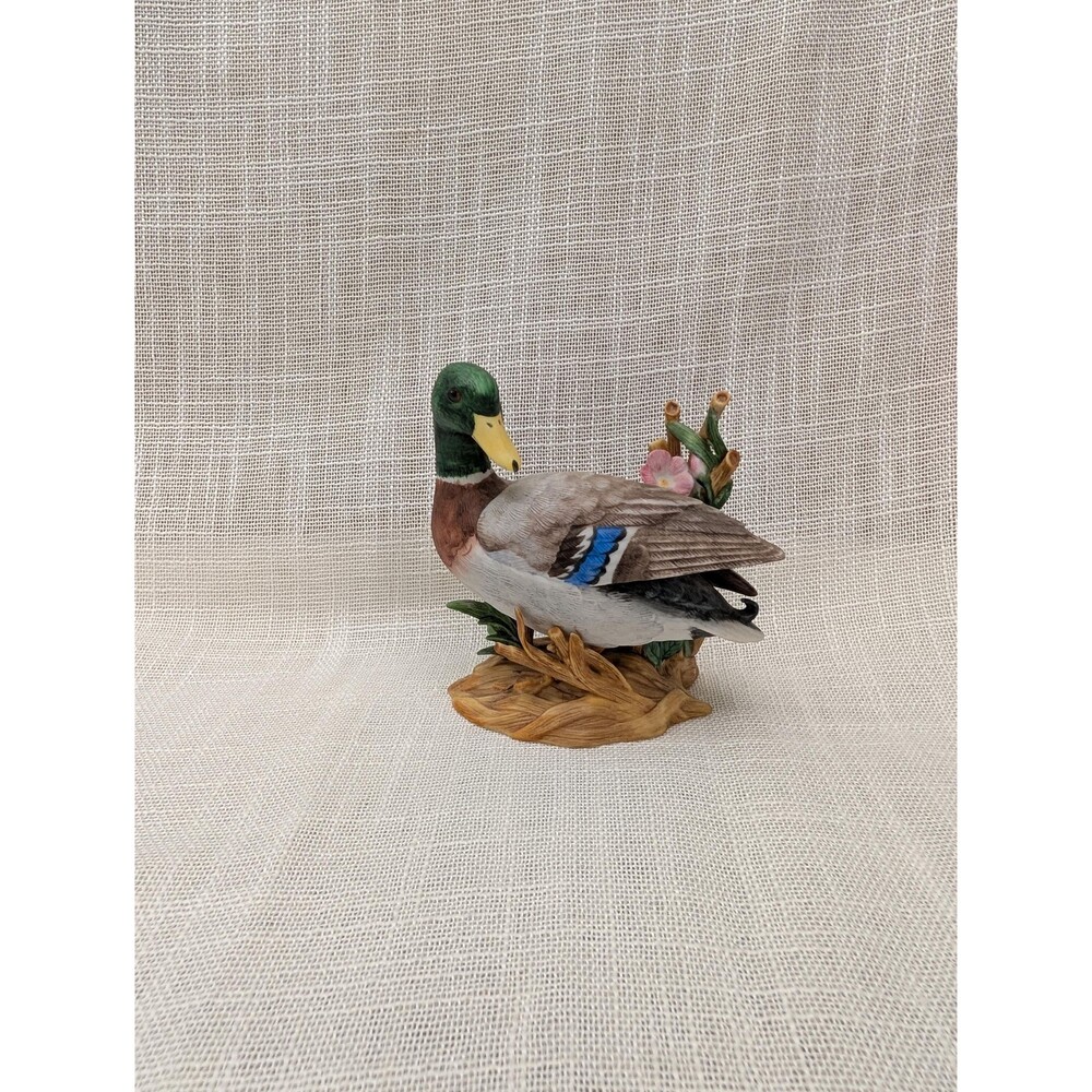 Vintage Lenox Fine Porcelain 1991 Male Mallard Duck Figurine